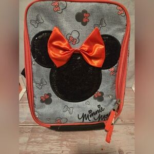 Disney Minnie Mouse Insulated Lunchbox with Red Bow